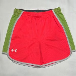 Under Armour Heat Gear Running Athletic Shorts Youth Large Loose